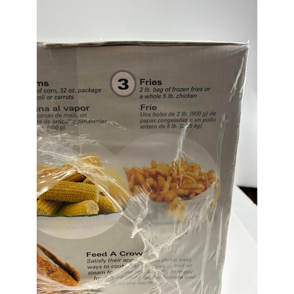 Hamilton Beach Meal Maker Multicooker 35137 New Sealed Boil Steam Fry - Picture 7 of 10